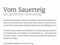 Vom Sauerteig - ein geistlicher Genusstag (Cleebronn)