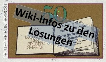 Nordheim - Briefmarke Losungen