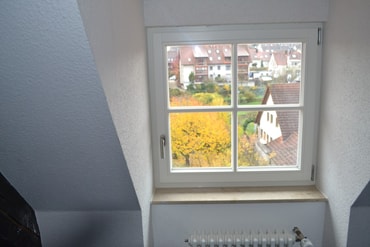 DG - Blick aus dem Südfenster des Zimmers 1
