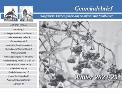 Gemeindebrief Winter 2022/23