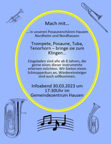 Nordheim - Flyer Jungbläser