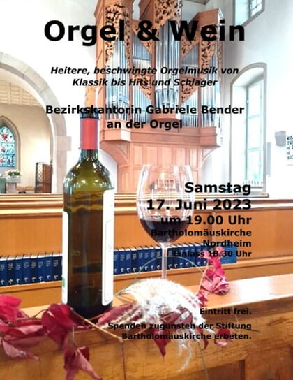Nordheim - Orgel und Wein